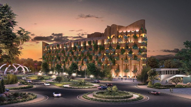 Phối cảnh dự án của Tập đoàn Trung Nguyên. Ảnh: TRUNG NGUYÊN LEGEND