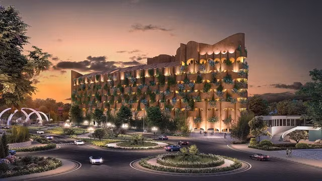 Phối cảnh dự án của Tập đoàn Trung Nguyên. Ảnh: TRUNG NGUYÊN LEGEND