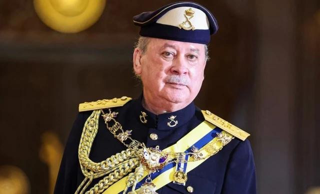 Vua Malaysia Sultan Ibrahim Iskandar. Ảnh AFP