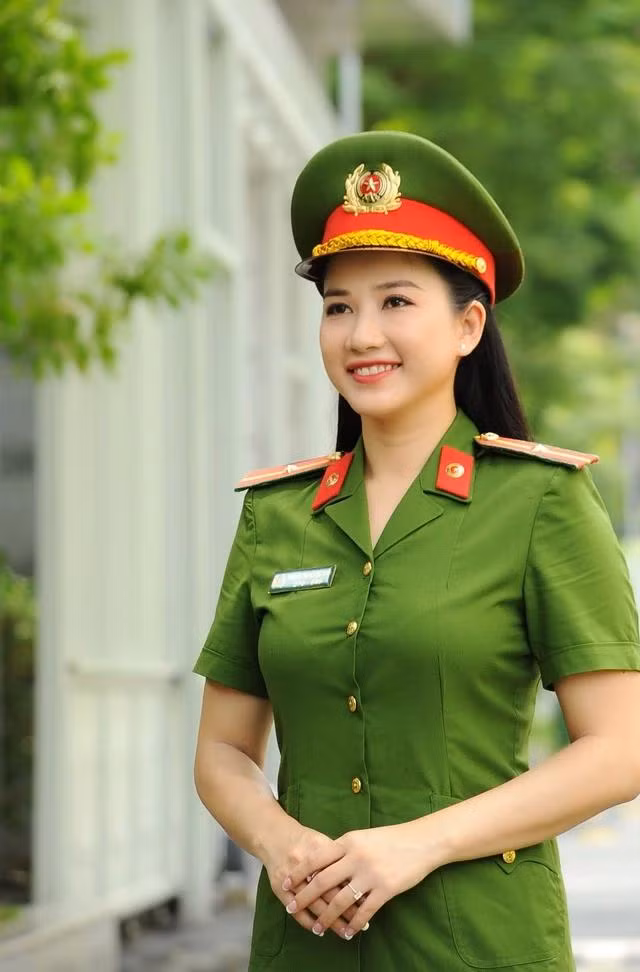 Ngọc Anh từng là sinh viên ngành trinh sát, Trường ĐH Cảnh sát nhân dân TP.HCM. Ảnh: NVCC