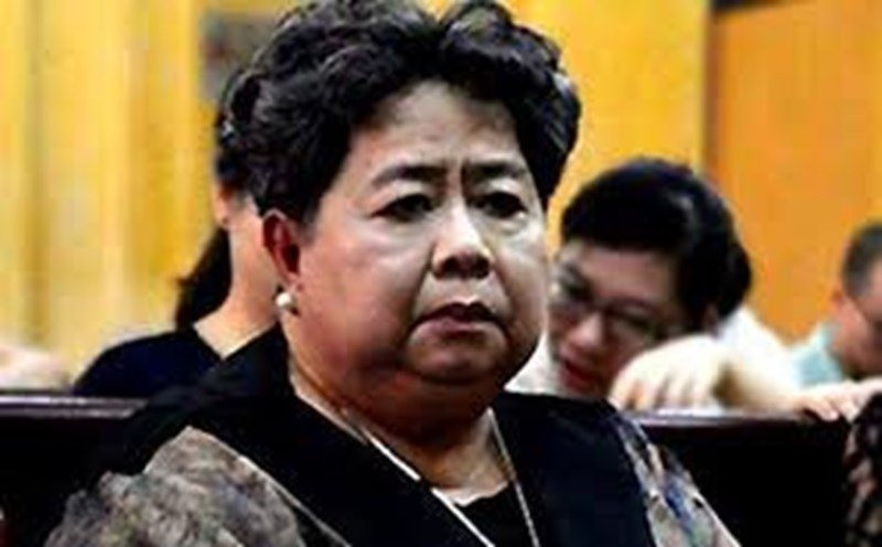 Bà Hứa Thị Phấn tại một phiên tòa (giai đoạn 1). Ảnh: Ngô Nguyên