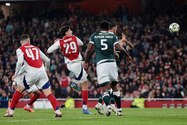 Kai Havertz ấn định chiến thắng 5-1 Kai Havertz ấn định chiến thắng 5-1