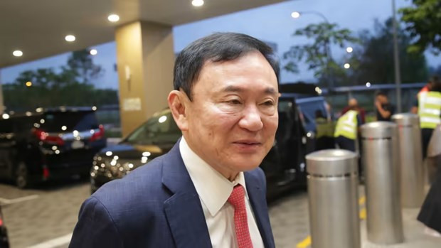 Cựu Thủ tướng Thái Lan Thaksin Shinawatra. (Nguồn: Nikkei) Cựu Thủ tướng Thái Lan Thaksin Shinawatra. (Nguồn: Nikkei)