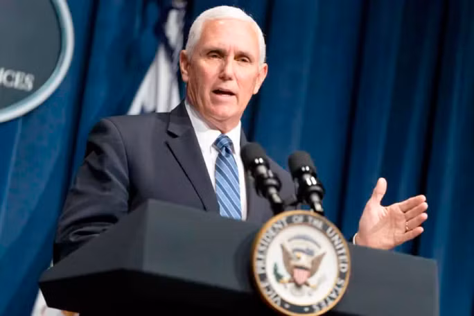 Cựu Phó Tổng thống Mỹ Mike Pence. Ảnh: AP