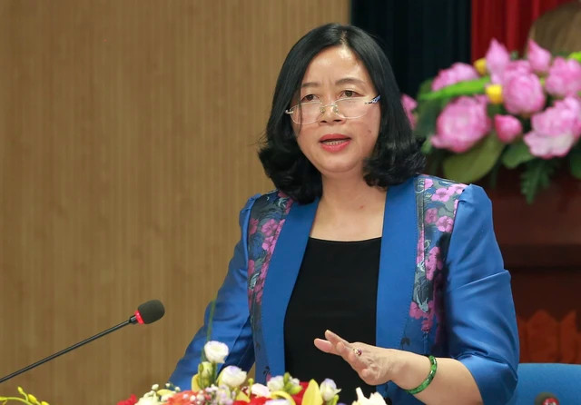 Bà Bùi Thị Minh Hoài. Ảnh: BẢO ANH Bà Bùi Thị Minh Hoài. Ảnh: BẢO ANH