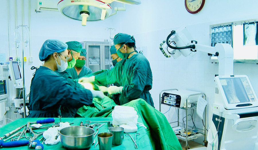 Bệnh viện Quân y 211 đã triển khai nhiều kỹ thuật mới để nâng cao chất lượng khám-chữa bệnh. Ảnh: N.Y Bệnh viện Quân y 211 đã triển khai nhiều kỹ thuật mới để nâng cao chất lượng khám-chữa bệnh. Ảnh: N.Y