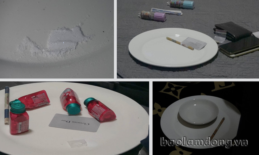 Tang vật tại hiện trường Tang vật tại hiện trường