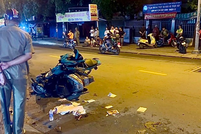 Hiện trường vụ tai nạn. Hiện trường vụ tai nạn.