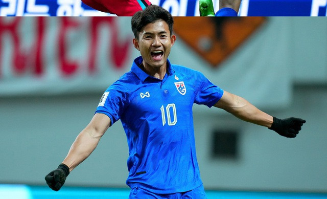 Suphanat Mueanta là ngôi sao trẻ sáng giá của bóng đá Thái Lan. Ảnh: FAT