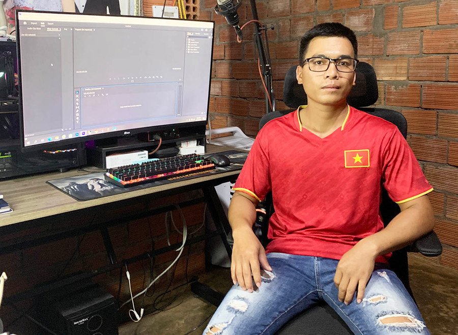 Anh Ksor Chương. Ảnh: R.P