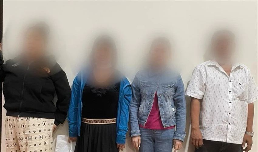 Nhóm người trong đường dây mua bán phụ nữ sang Trung Quốc. Ảnh: CA Nhóm người trong đường dây mua bán phụ nữ sang Trung Quốc. Ảnh: CA