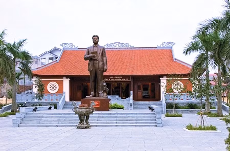 Khu lưu niệm Tổng Bí thư Nguyễn Văn Cừ ở xã Phù Khê, TP. Từ Sơn, tỉnh Bắc Ninh (ảnh tư liệu)