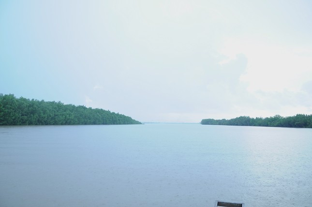 Cửa Ba Thắc ngày nay được nhắc đến là hai cửa Vàm Hồ lớn và Vàm Hồ nhỏ. Ảnh: Cảnh Kỳ