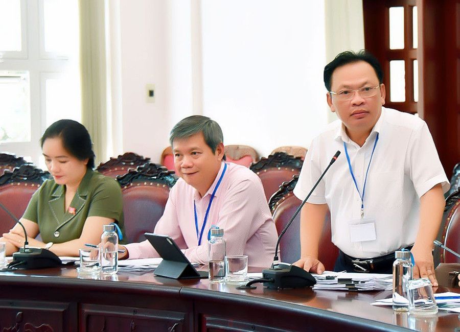 Ngày làm việc thứ 2 kỳ họp thứ 13 HĐND tỉnh khóa XII: Bàn giải pháp gỡ “điểm nghẽn” trong thực hiện nhiệm vụ ảnh 4