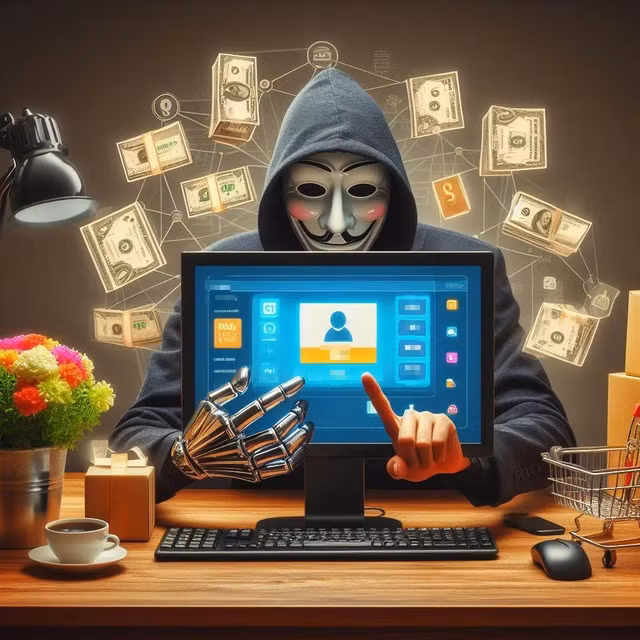 Người đàn ông bị lừa gần 3 tỉ đồng khi được mời tham gia bán hàng hưởng hoa hồng. Ảnh minh họa