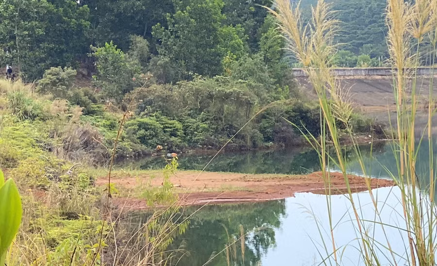 Khu vực phát hiện thi thể nổi trên hồ Cai Bảng. Khu vực phát hiện thi thể nổi trên hồ Cai Bảng.