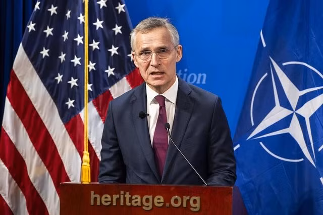 Tổng Thư ký NATO Jens Stoltenberg. Ảnh: EPA