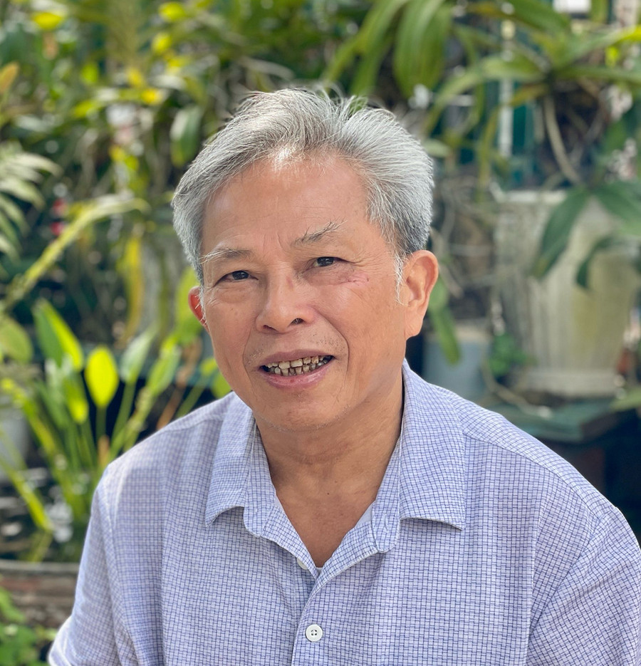 Nhà văn Phạm Đức Long. Ảnh: P.D Nhà văn Phạm Đức Long. Ảnh: P.D