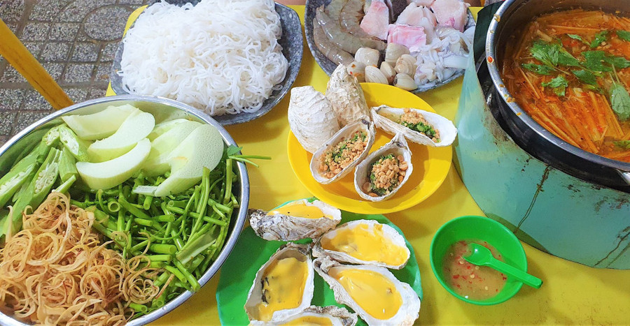 f4d2dd9cada47ffa26b5.jpg Nhiều món ăn hấp dẫn, thú vị. Ảnh: TẤN ĐẠT