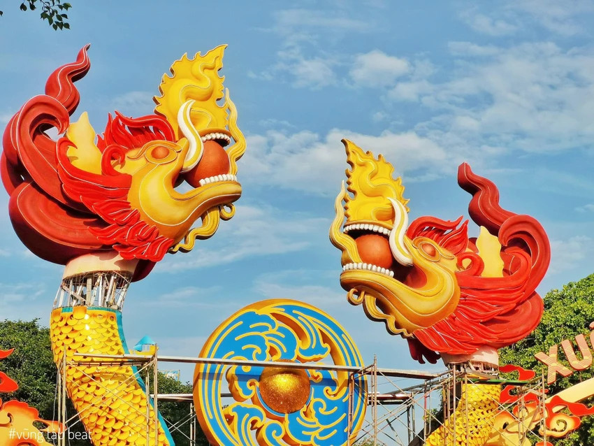 Linh vật Rồng Vũng Tàu 2024 đang hoàn thiện. Ảnh: Vũng Tàu beat Linh vật Rồng Vũng Tàu 2024 đang hoàn thiện. Ảnh: Vũng Tàu beat