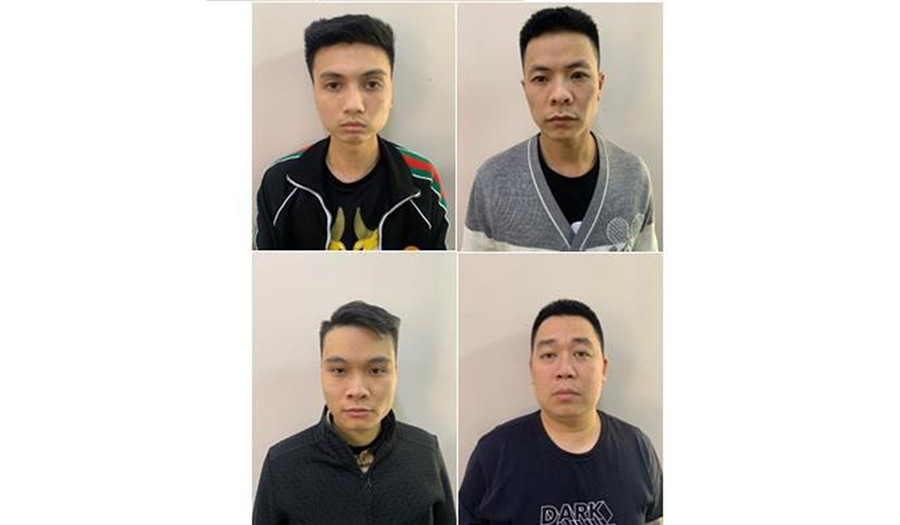 Các đối tượng trong vụ án. (Nguồn: Báo Hà Nội mới)