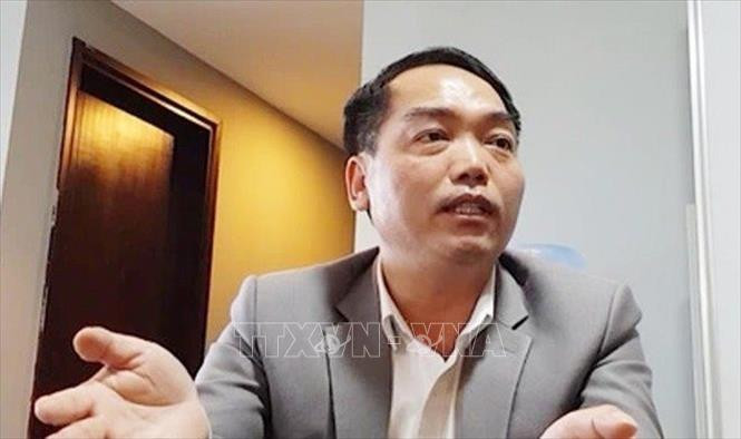 Đối tượng Nguyễn Văn Hoành. Ảnh: TTXVN phát