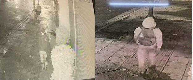 Hình ảnh đối tượng trong đêm ngày 17-6 qua camera an ninh Hình ảnh đối tượng trong đêm ngày 17-6 qua camera an ninh