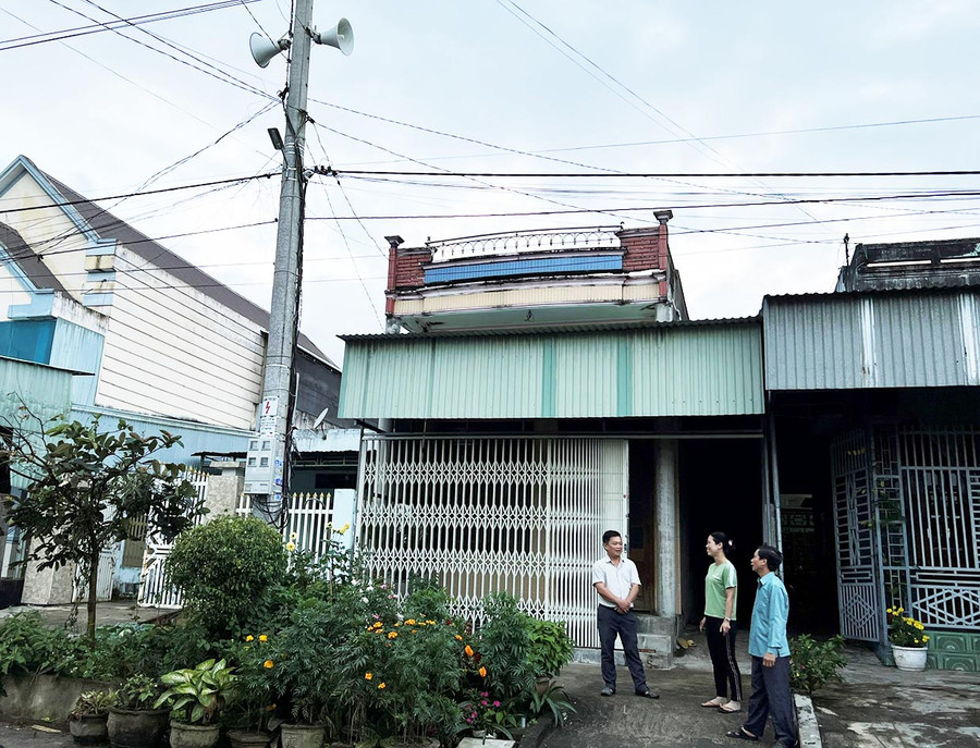 Các thôn ở xã Thành An đều có 2 cụm loa phát thanh kịp thời chuyển tải thông tin đến người dân. Ảnh: Đinh Yến Các thôn ở xã Thành An đều có 2 cụm loa phát thanh kịp thời chuyển tải thông tin đến người dân. Ảnh: Đinh Yến