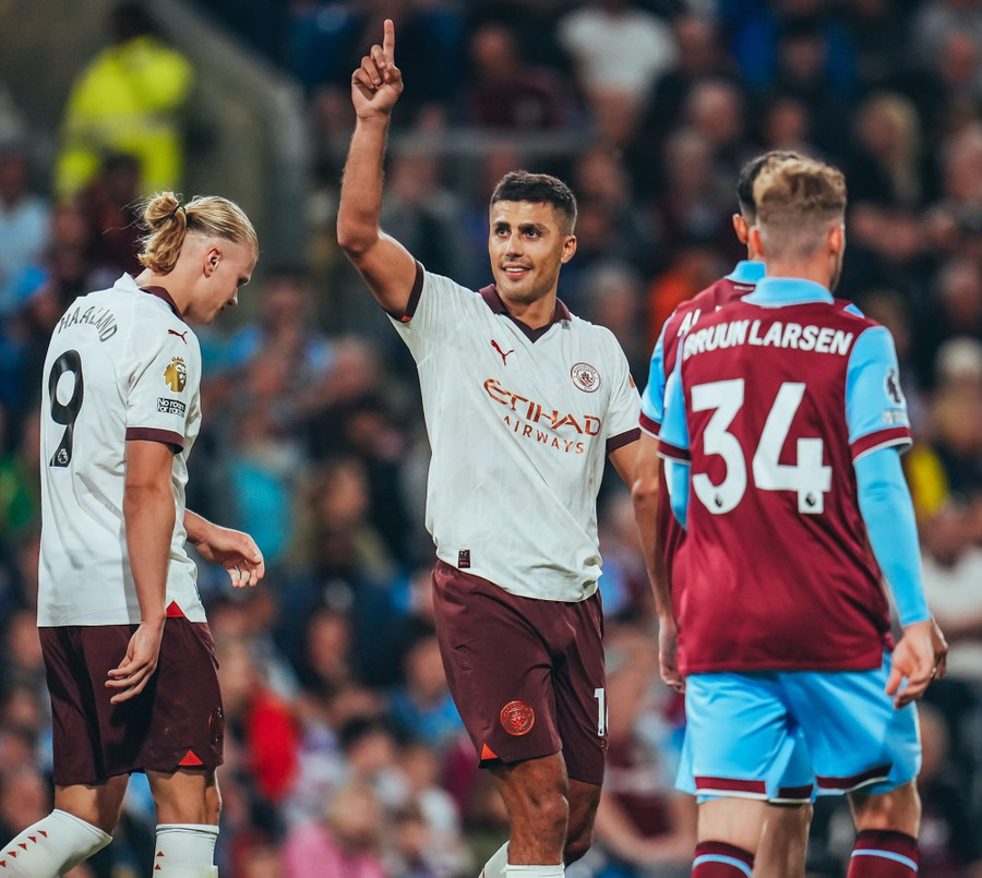 Rodri là người ấn định chiến thắng cho Man City. Ảnh: MC