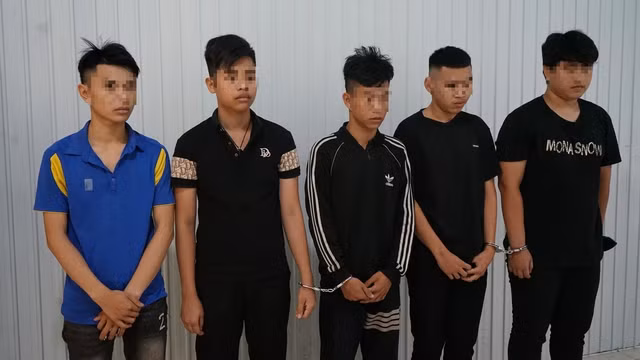 Các đối tượng tuổi từ 16 đến 19 bị công an Đà Nẵng khởi tố, bắt tạm giam.