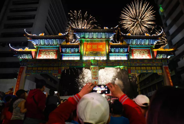 Nhiều nước châu Á bắn pháo hoa vào đêm giao thừa. (Ảnh: Getty)