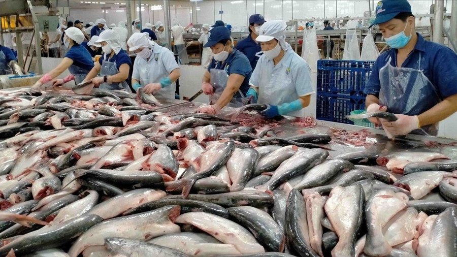 Thủy sản hiện diện trong các nhóm hàng xuất khẩu tỷ USD. Nguồn: VGP Thủy sản hiện diện trong các nhóm hàng xuất khẩu tỷ USD. Nguồn: VGP