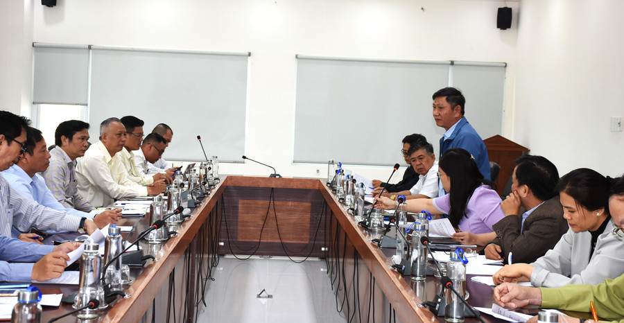 Họp bàn tổ chức Festival sâm Ngọc Linh. Ảnh: PN Họp bàn tổ chức Festival sâm Ngọc Linh. Ảnh: PN