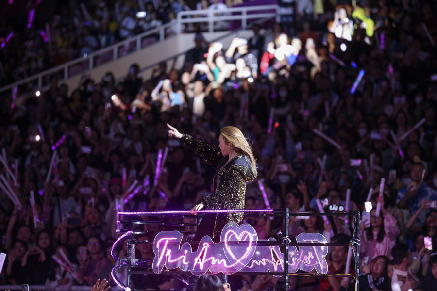 Mỹ Tâm cầu toàn trong việc tính toán từng đường đi nước bước. Mỹ Tâm cầu toàn trong việc tính toán từng đường đi nước bước.