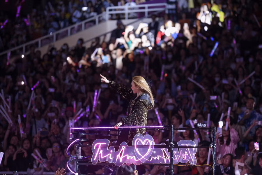 Mỹ Tâm cầu toàn trong việc tính toán từng đường đi nước bước.