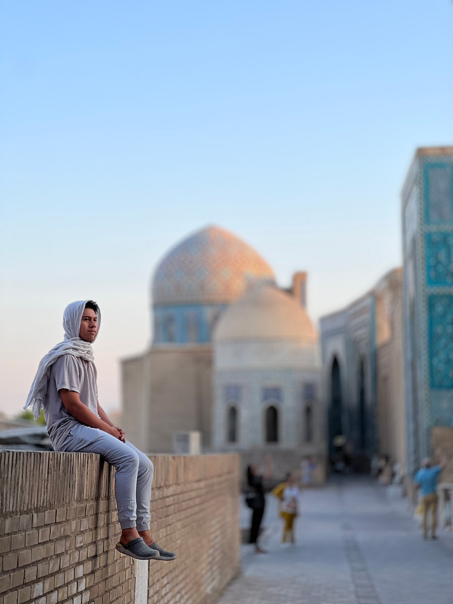 Trên đất nước Uzbekistan.