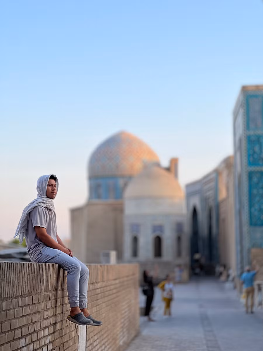 Trên đất nước Uzbekistan.