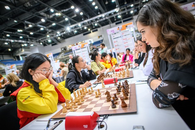 Bạch Ngọc Thùy Dương thắng Krasteva Beloslava.