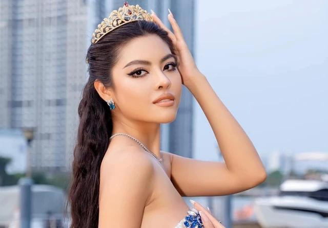 Lê Phương Thảo sinh năm 1994, giành ngôi vị Á hậu 1 Hoa hậu Thể thao Việt Nam 2022. Ảnh: FBNV