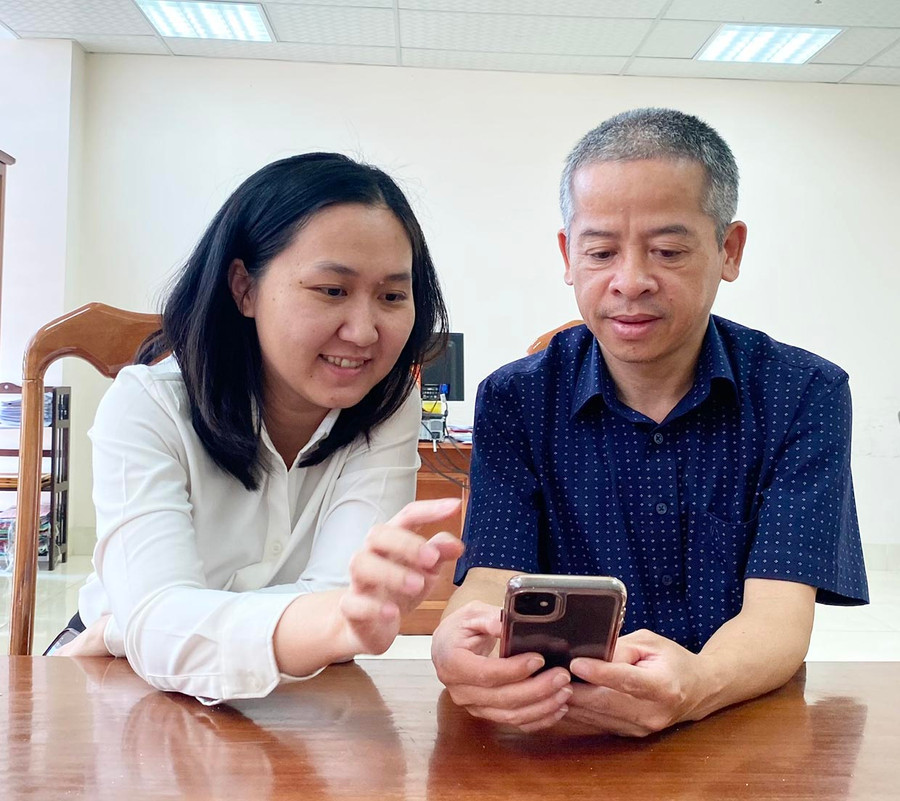 Việc kê khai, nộp thuế, hoàn thuế được thực hiện hoàn toàn trên môi trường điện tử tạo thuận lợi cho người nộp thuế. Ảnh: Sơn Ca