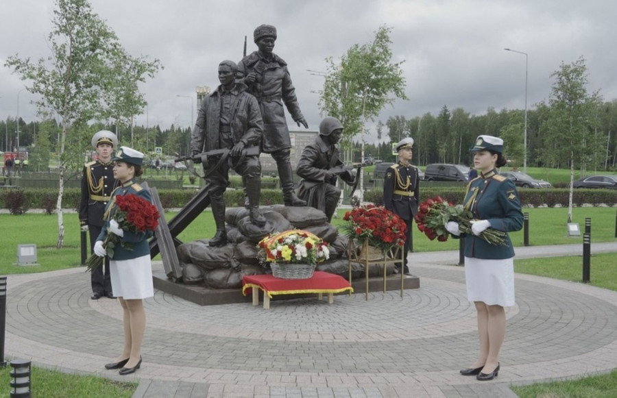 Đài tưởng niệm các chiến sỹ tình nguyện quốc tế Việt Nam tại Liên bang Nga. (Ảnh: VOV) Đài tưởng niệm các chiến sỹ tình nguyện quốc tế Việt Nam tại Liên bang Nga. (Ảnh: VOV)