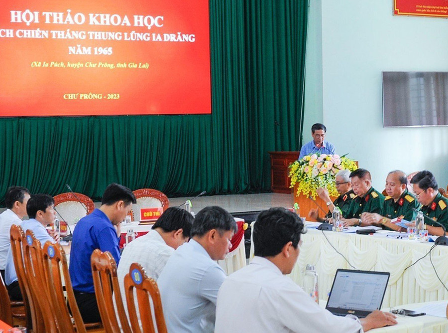 Quang cảnh hội thảo. Ảnh: Huỳnh Bá Tính