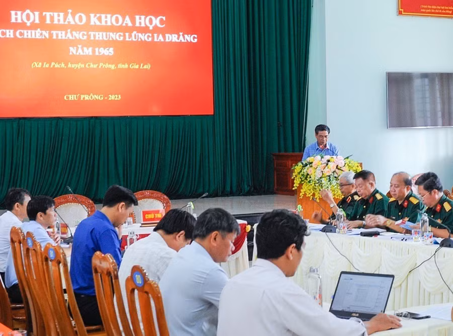 Quang cảnh hội thảo. Ảnh: Huỳnh Bá Tính Quang cảnh hội thảo. Ảnh: Huỳnh Bá Tính