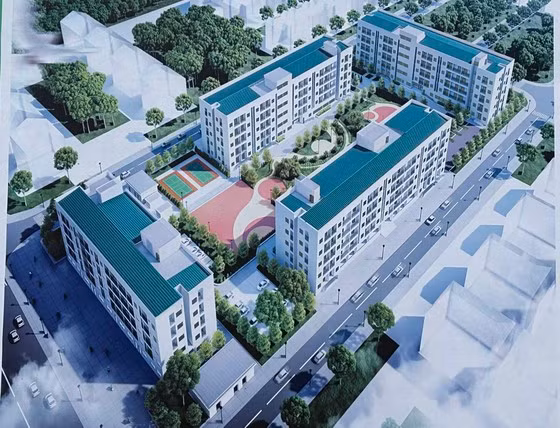 Mô phỏng Dự án “Nhà ở xã hội cho công nhân, người lao động tại Khu công nghiệp Phú Hội, huyện Đức Trọng”