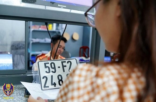 Ảnh minh họa. (Nguồn: Cục Cảnh sát Giao thông) Ảnh minh họa. (Nguồn: Cục Cảnh sát Giao thông)