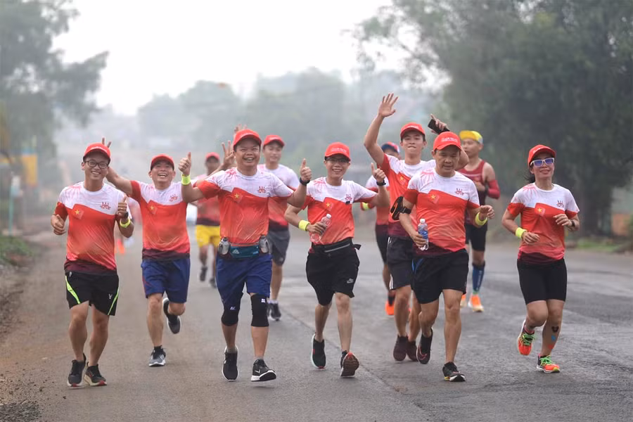 Hơn 600 chân chạy sẽ tham gia chương trình ý nghĩa này. Ảnh: L.V.N