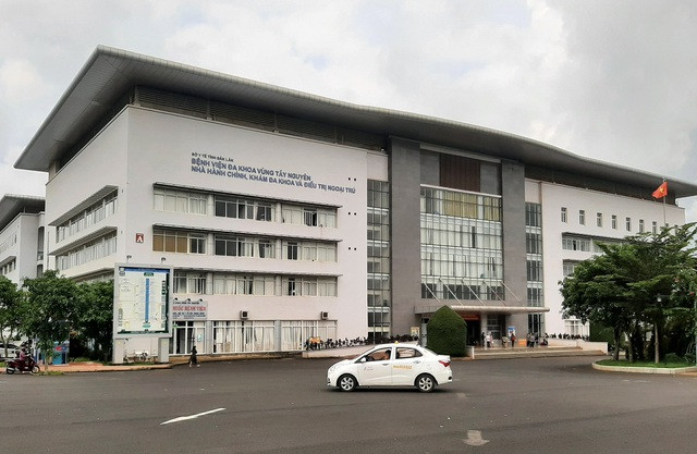 Bệnh viện đa khoa vùng Tây Nguyên là bệnh viện lớn, hiện đại hàng đầu trong khu vực. ẢNH: TRUNG CHUYÊN