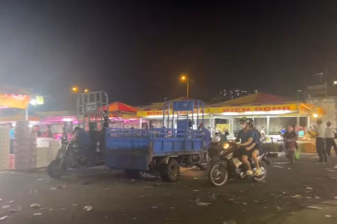 Chợ đầu mối nông sản Thủ Đức.