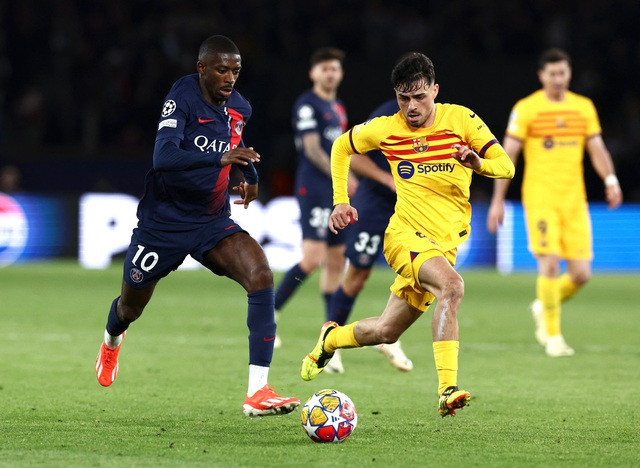 Ousmane Dembele ghi siêu phẩm bàn thắng vào lưới đội bóng cũ.