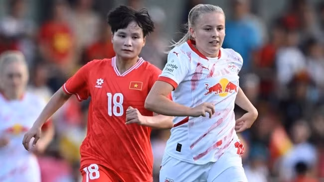 Nữ Việt Nam thất bại trước CLB Leipzig
